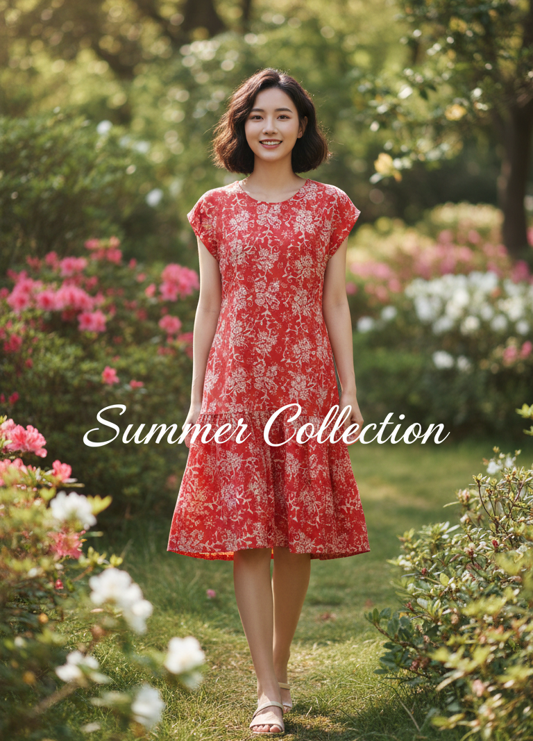 The Ruby Artisan Bloom Dress
